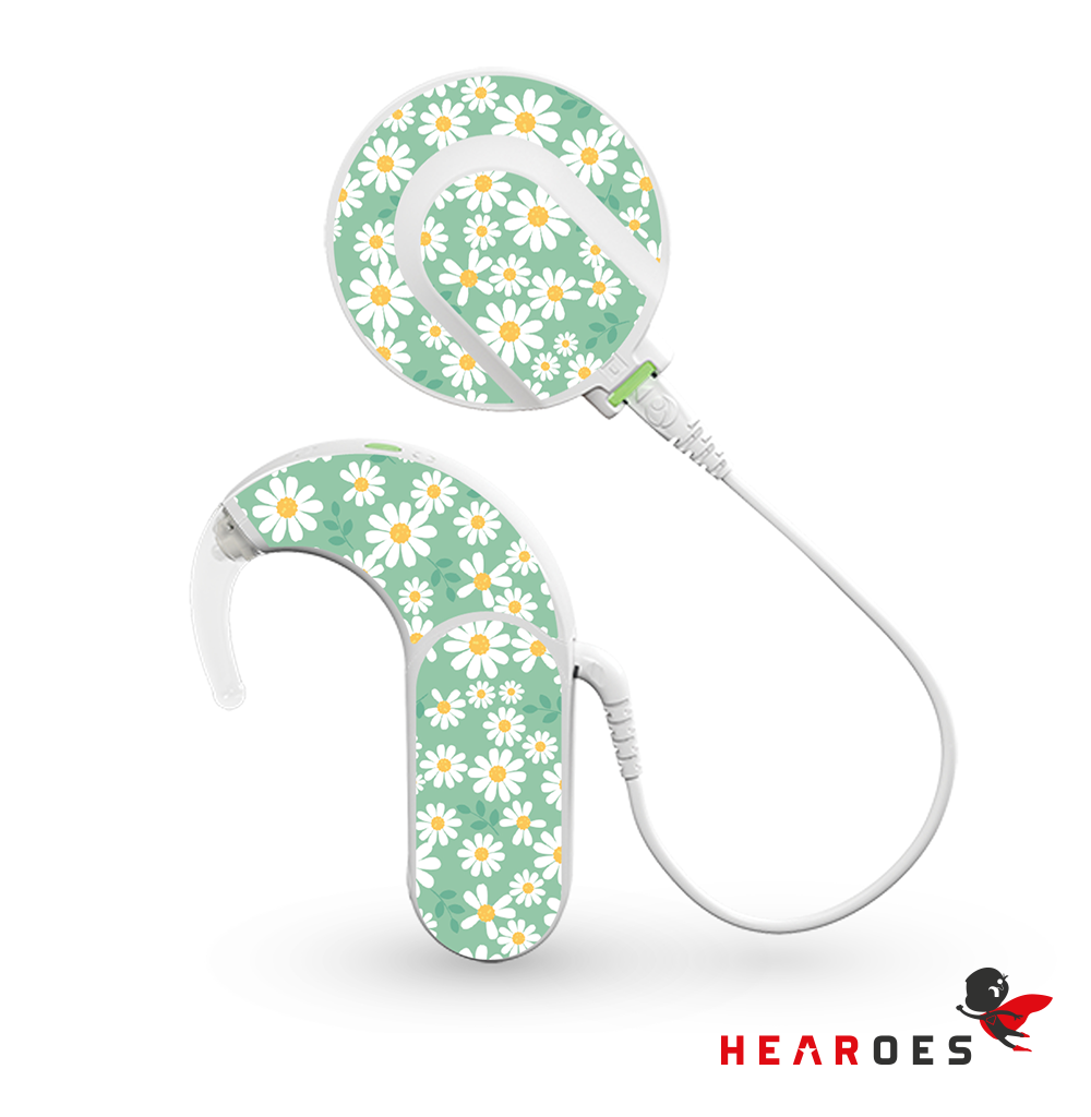 MED-EL SKINS - Daisies