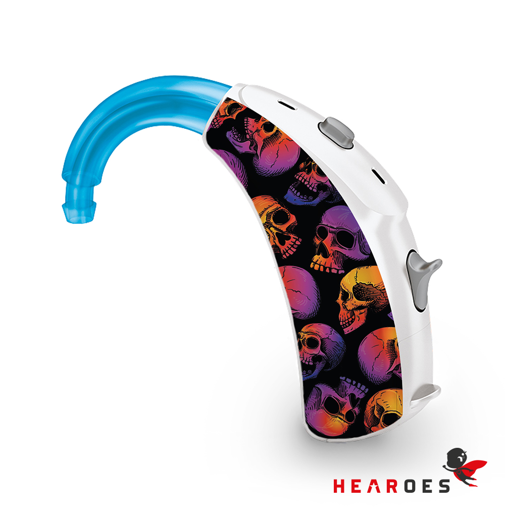 HALLOWEEN HEARING AID SKINS