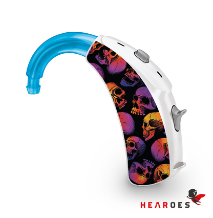 HALLOWEEN HEARING AID SKINS